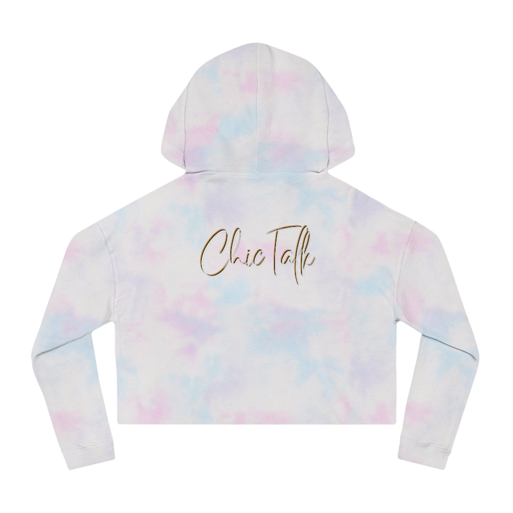 Chic Talk Women’s Cropped Hooded Sweatshirt