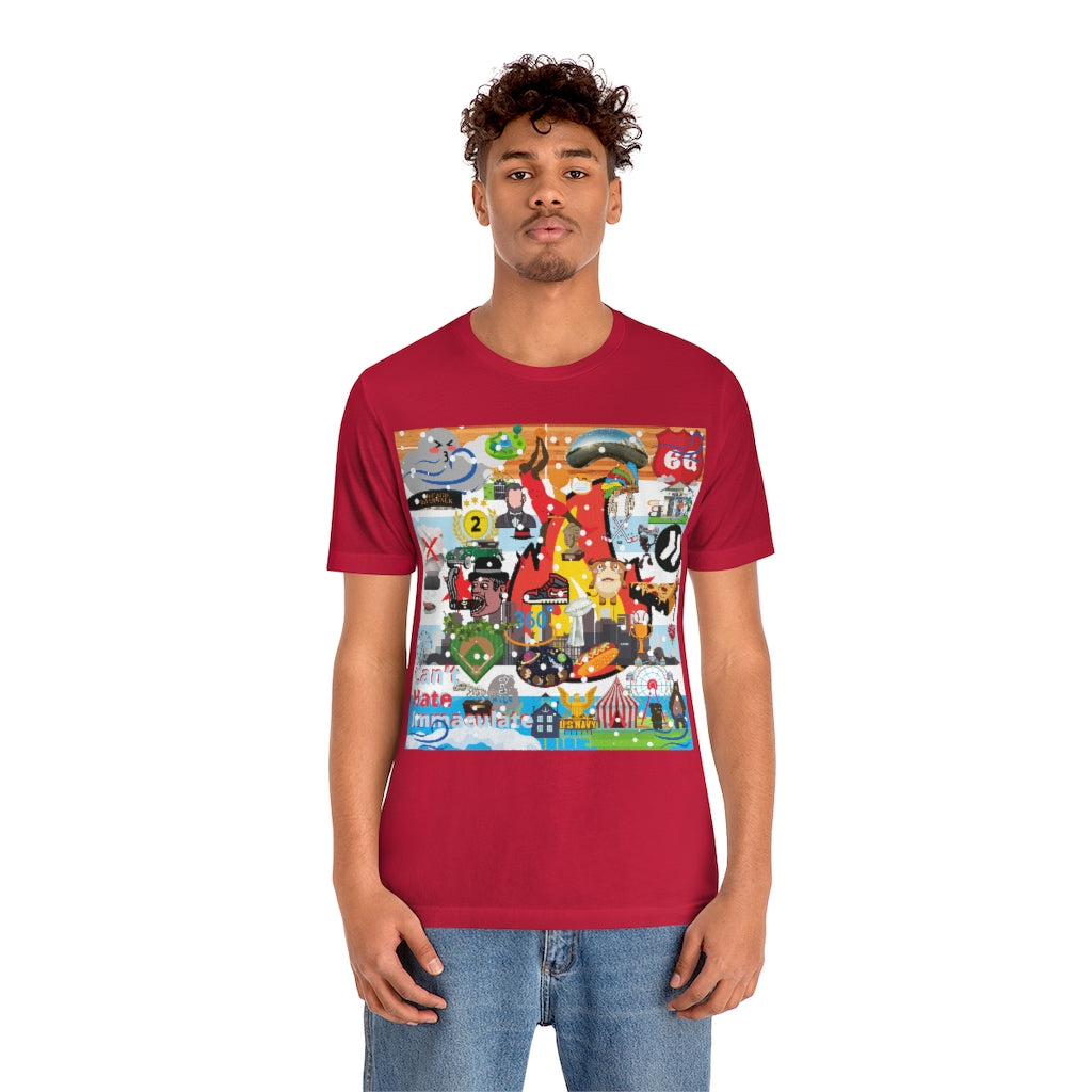 ND City Series CHI Unisex Jersey Short Sleeve Tee