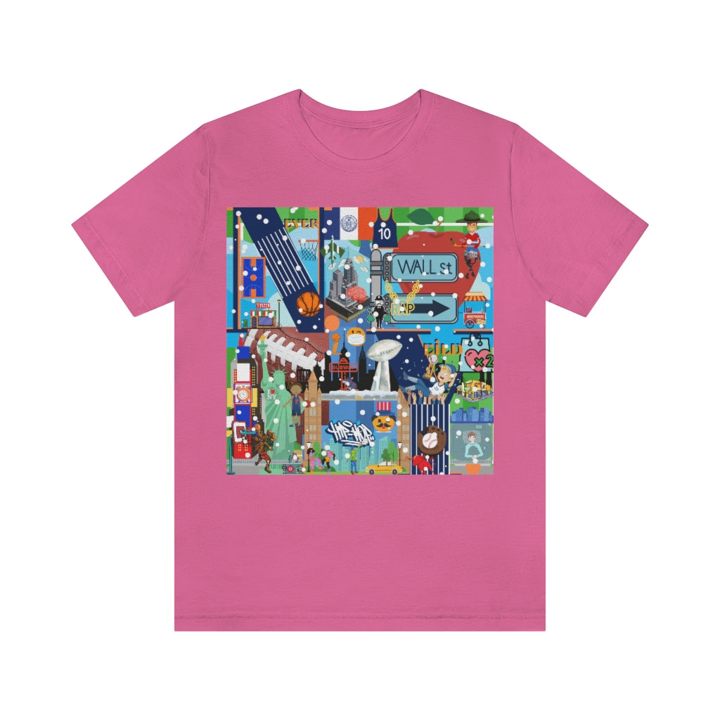ND City Series N.Y. Unisex Jersey Short Sleeve Tee
