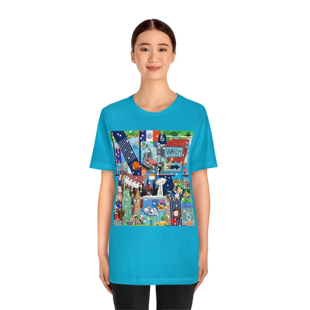 ND City Series N.Y. Unisex Jersey Short Sleeve Tee