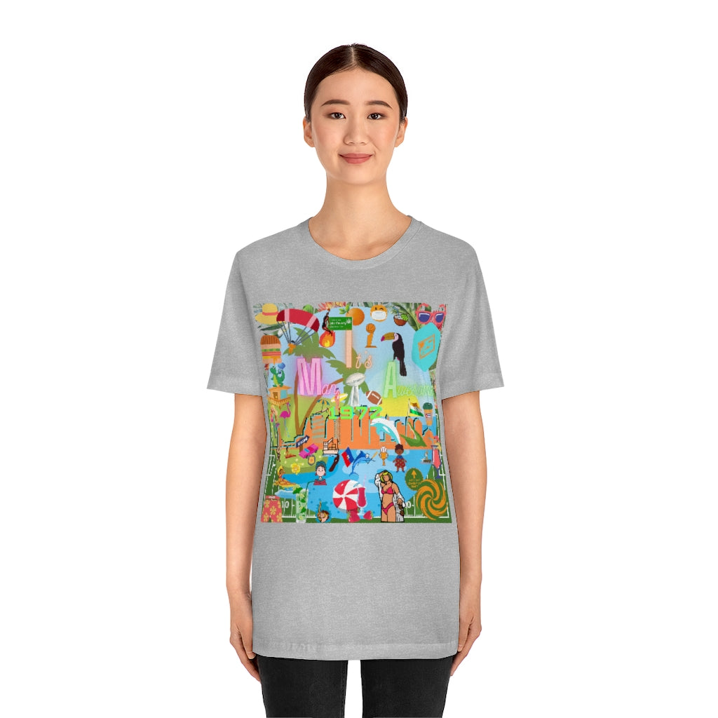ND City Series MIA Unisex Jersey Short Sleeve Tee