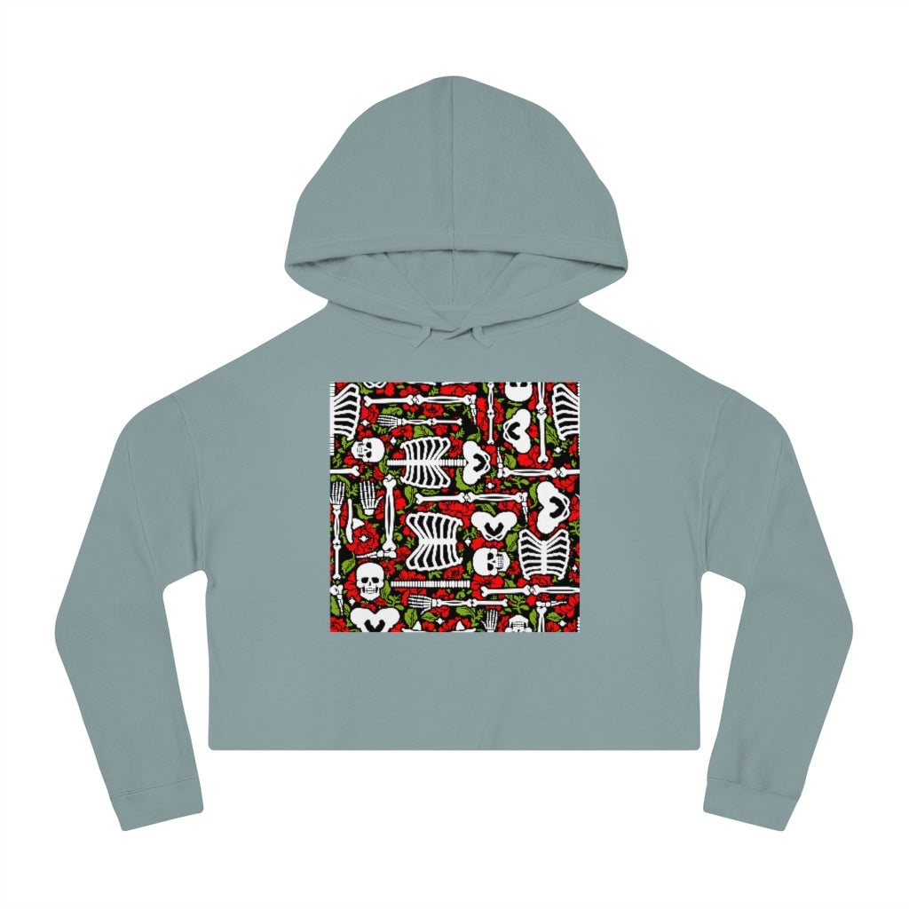 Death Lovely Women’s Cropped Hooded Sweatshirt