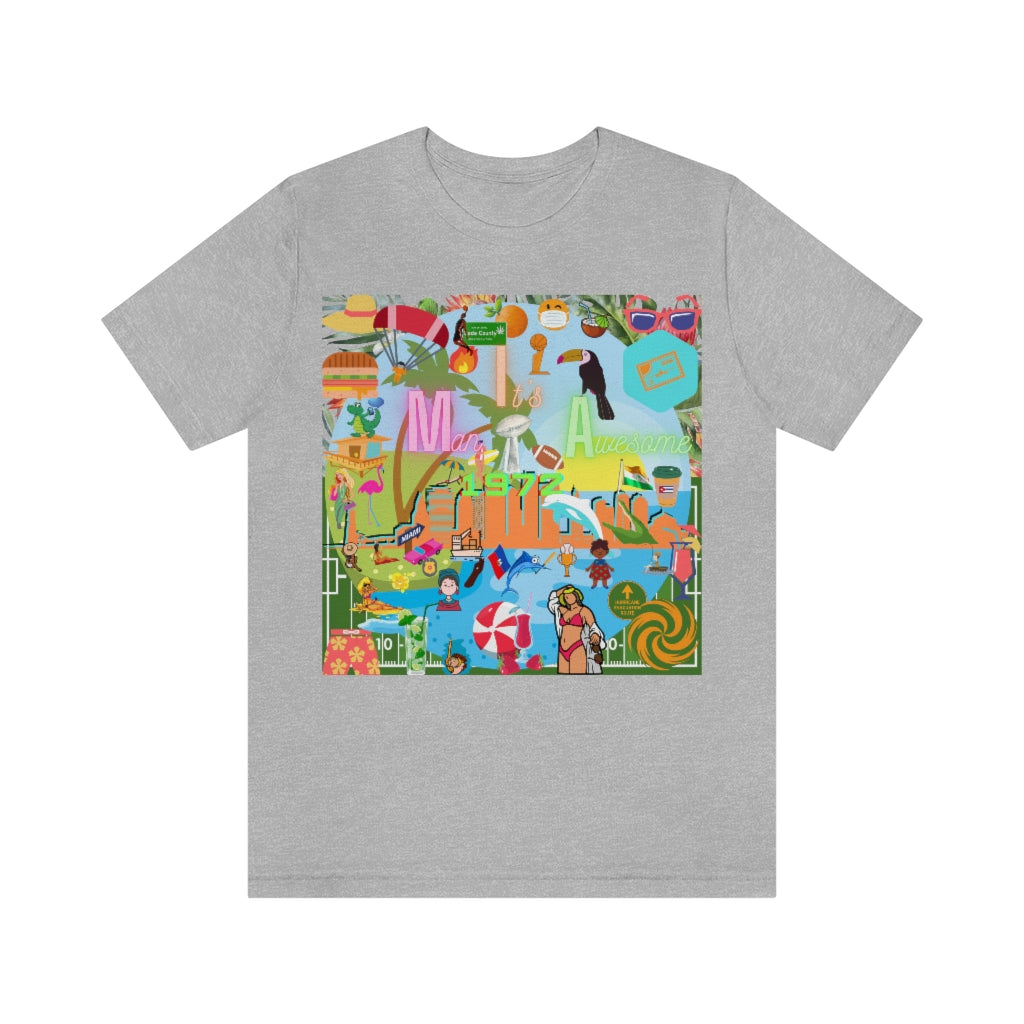 ND City Series MIA Unisex Jersey Short Sleeve Tee