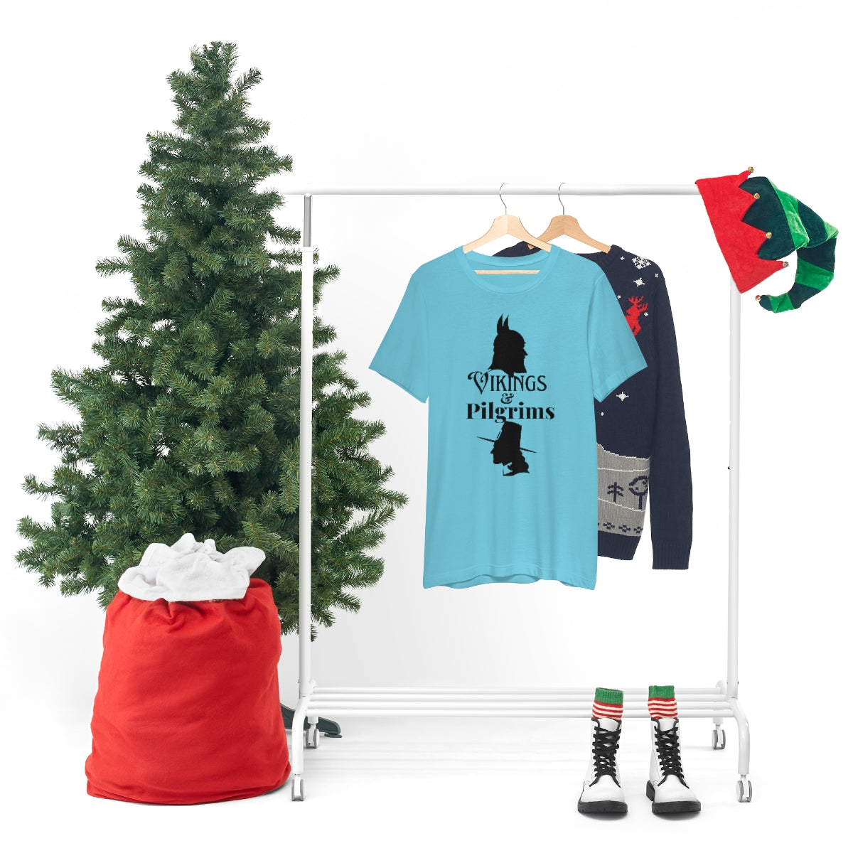 Vikings & Pilgrims Unisex Jersey Short Sleeve Tee