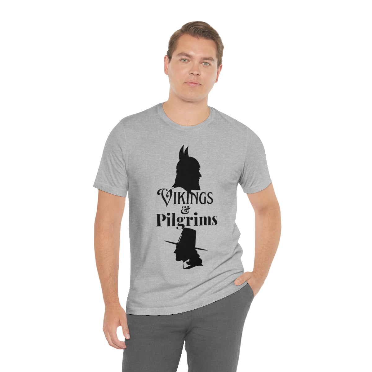Vikings & Pilgrims Unisex Jersey Short Sleeve Tee