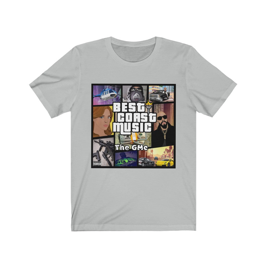 Best Coast Music Game Edition Unisex Jersey Short Sleeve Tee