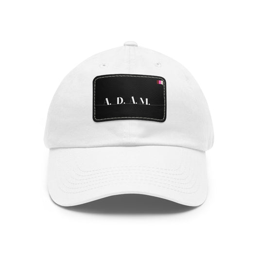 A.D.A.M Dad Hat with Leather Patch
