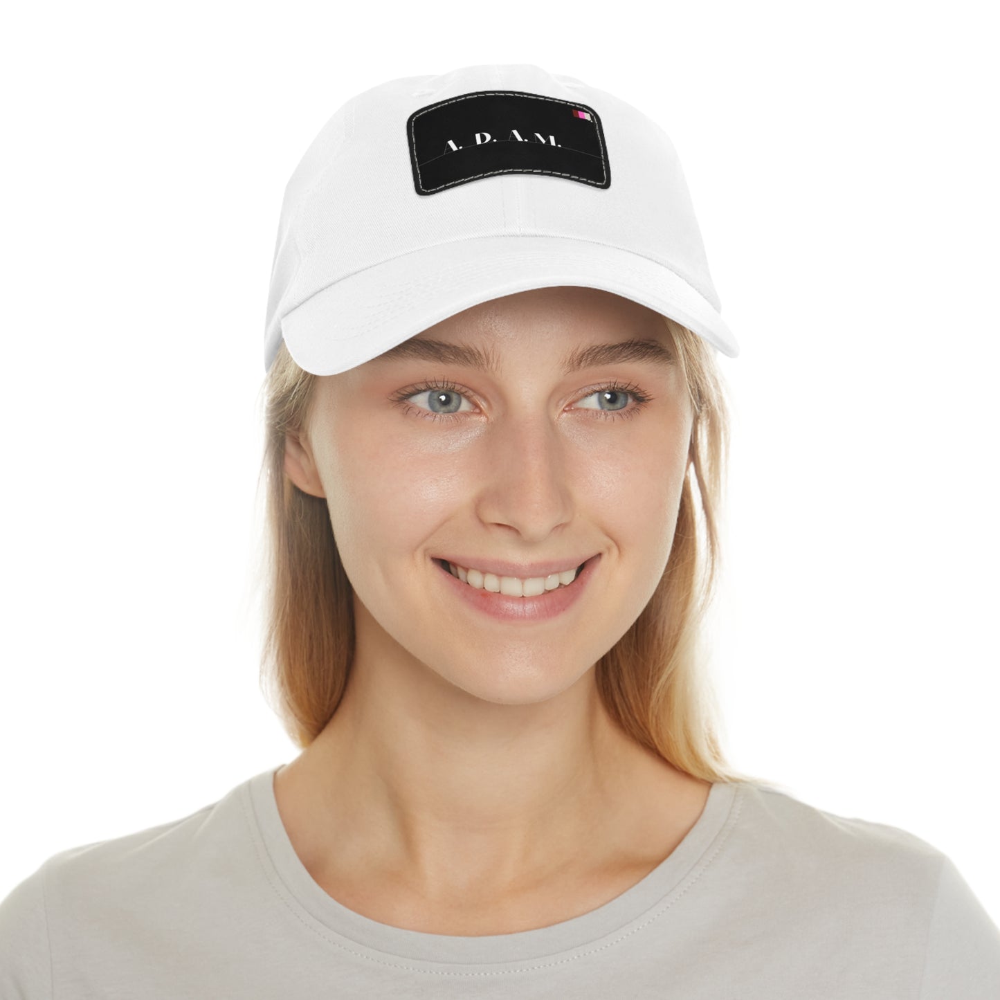 A.D.A.M Dad Hat with Leather Patch