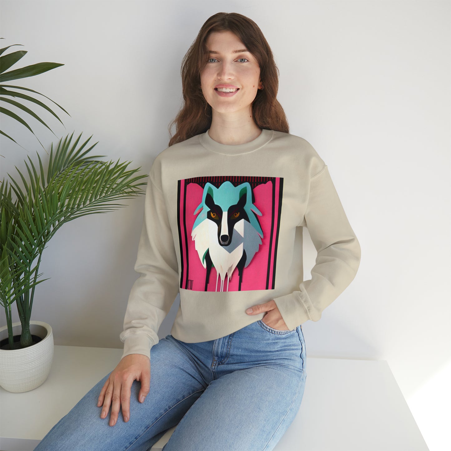 Urban Wolf Unisex Heavy Blend™ Crewneck Sweatshirt