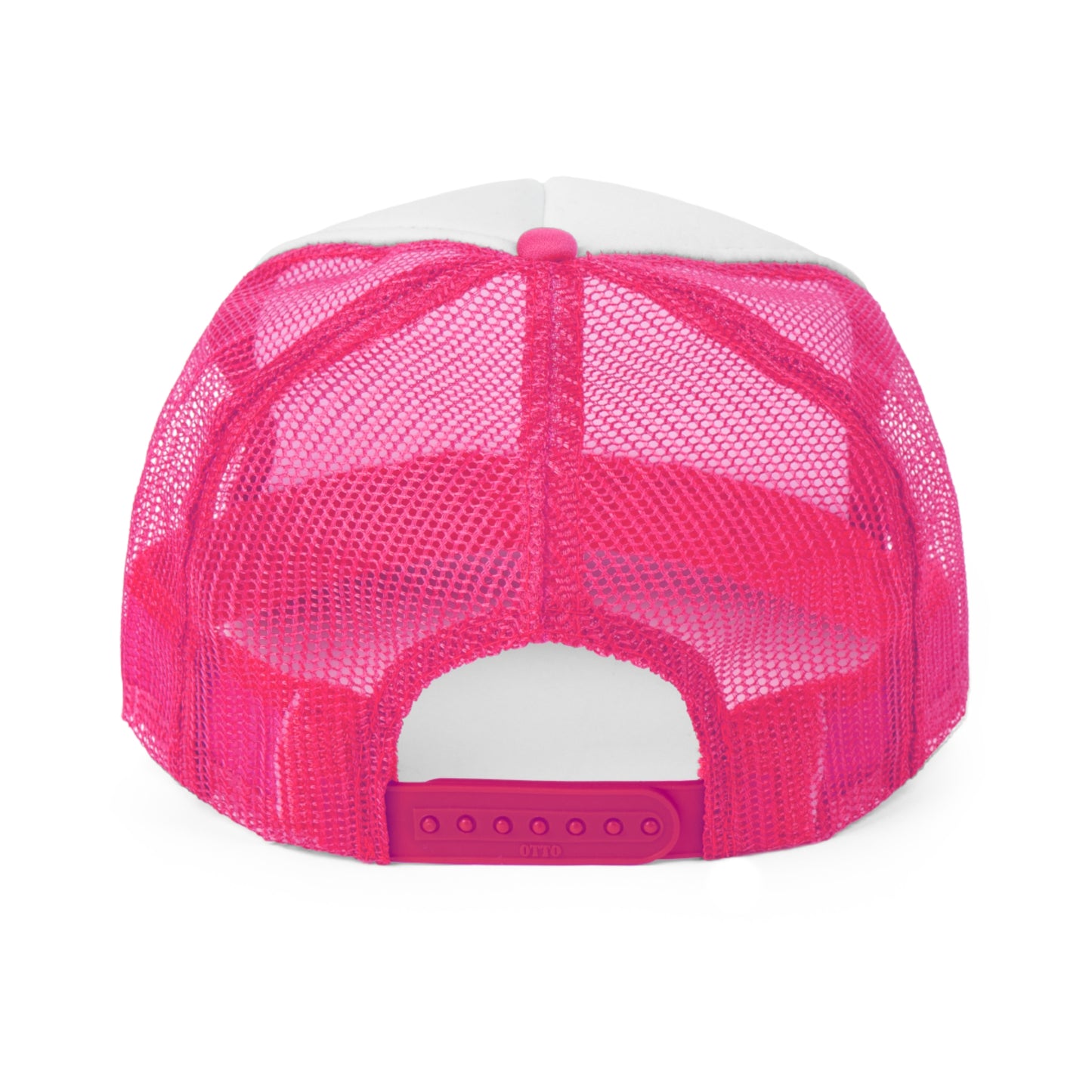 Neopolitan Drip Tri Color Big Logo Trucker Cap