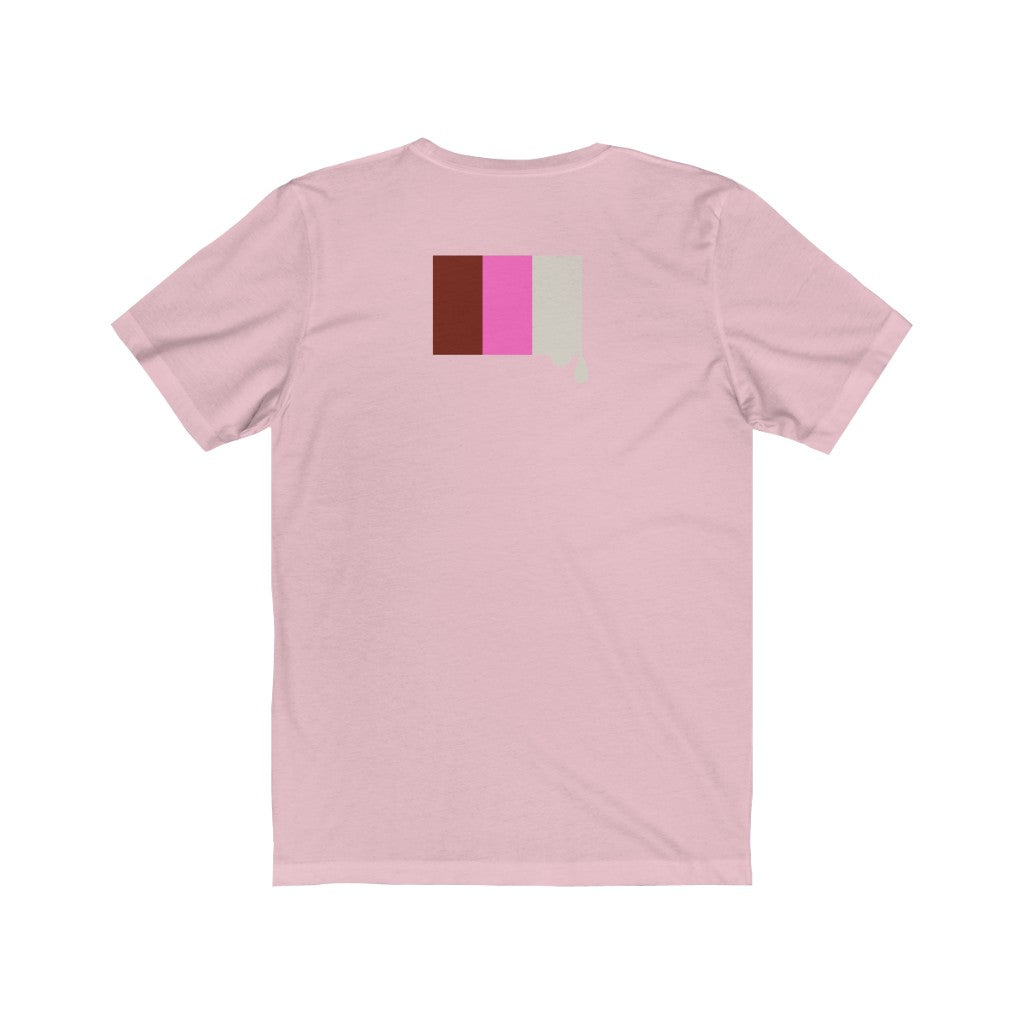 Neopolitan Drip Album Cover Unisex Jersey Short Sleeve Tee