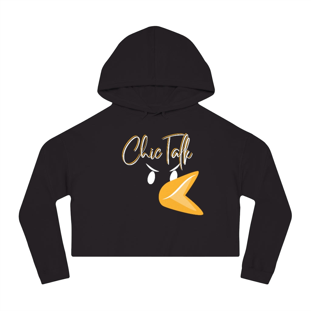 Chic Talk Women’s Cropped Hooded Sweatshirt