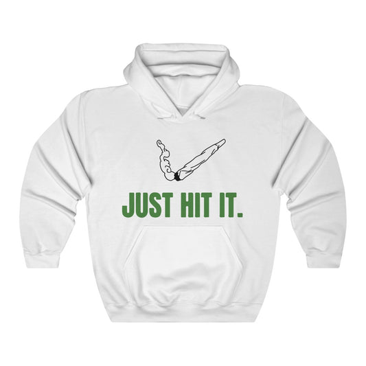 Just Hit It Unisex Heavy Blend™ Hooded Sweatshirt