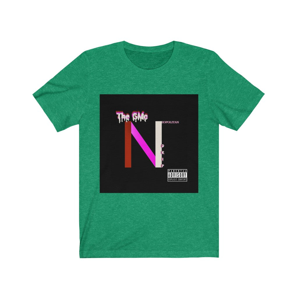 Neopolitan Drip Album Cover Unisex Jersey Short Sleeve Tee