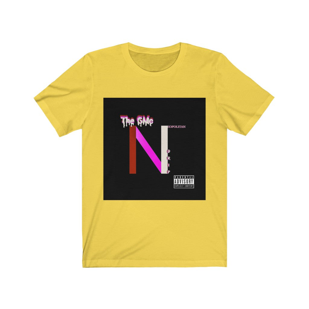 Neopolitan Drip Album Cover Unisex Jersey Short Sleeve Tee