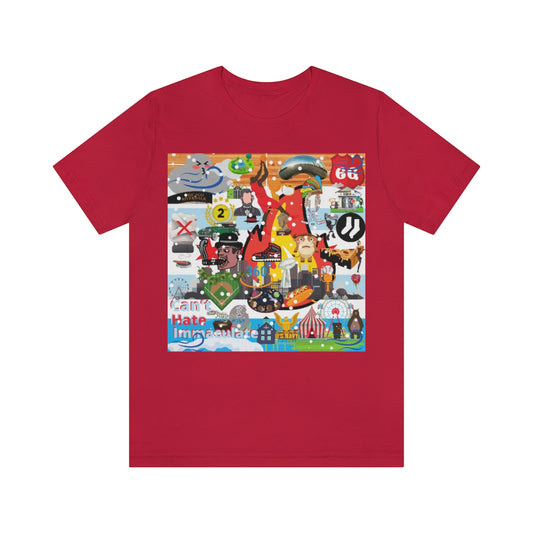 ND City CHI Series Unisex Jersey Short Sleeve Tee