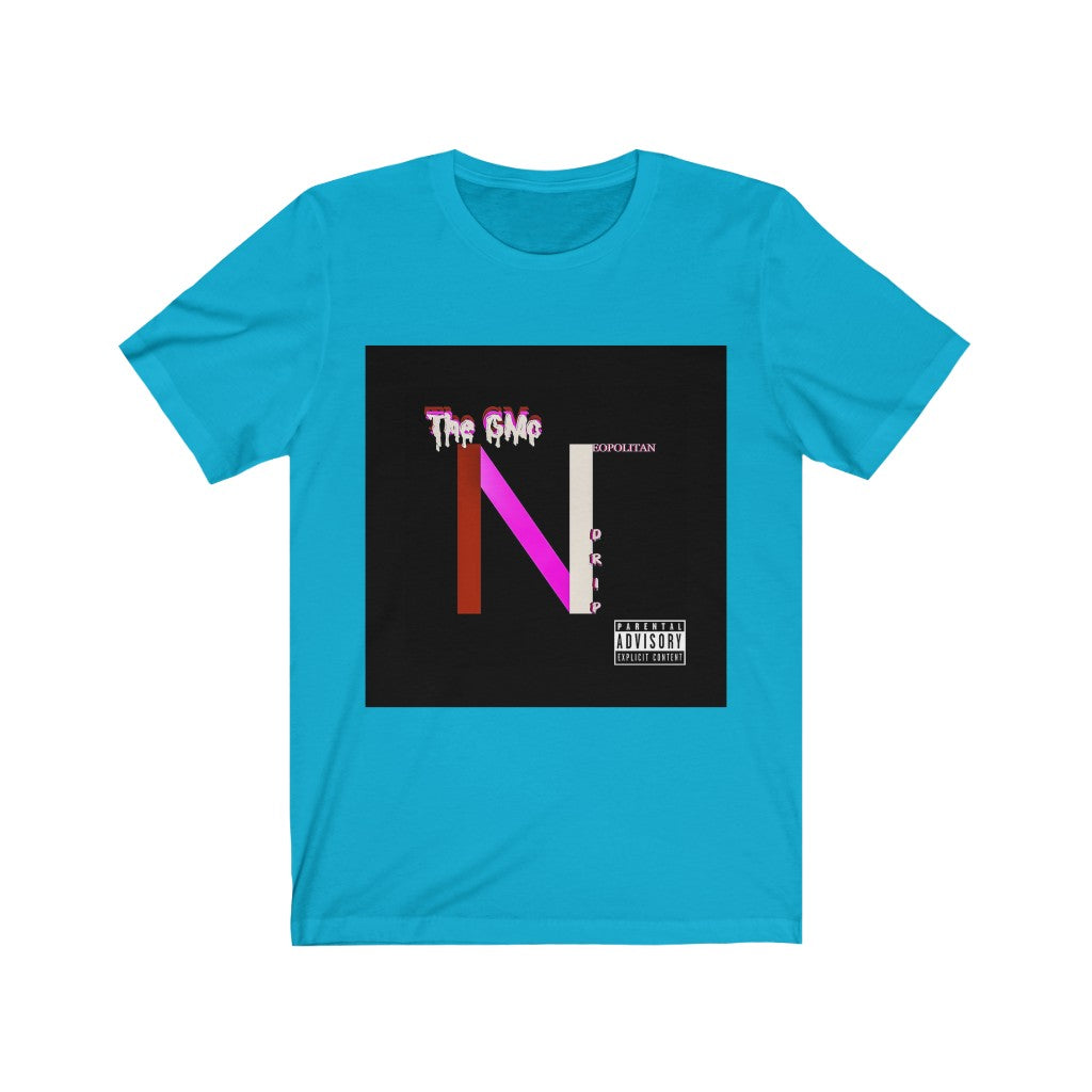 Neopolitan Drip Album Cover Unisex Jersey Short Sleeve Tee