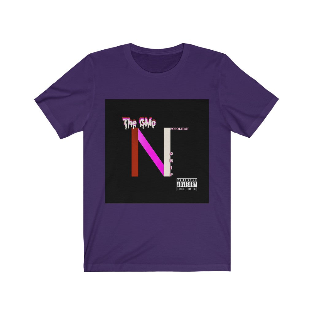 Neopolitan Drip Album Cover Unisex Jersey Short Sleeve Tee