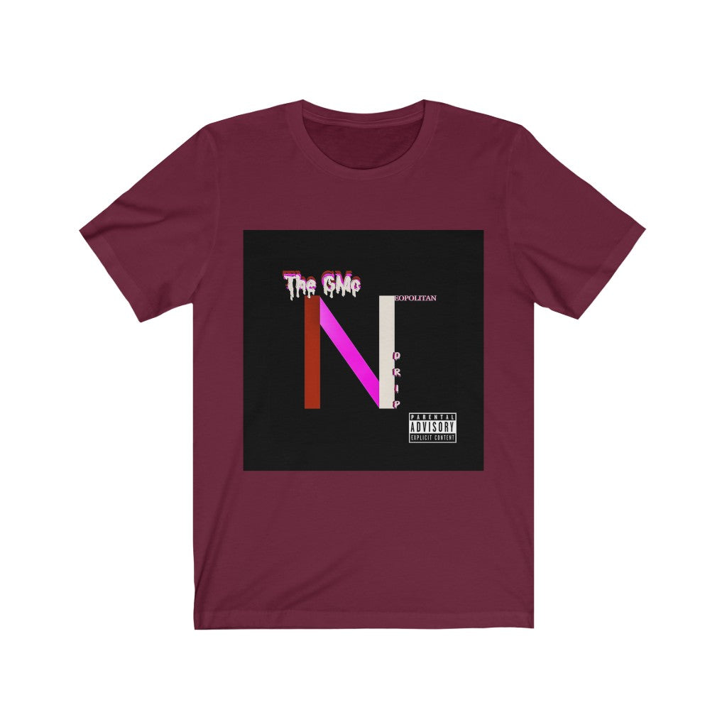 Neopolitan Drip Album Cover Unisex Jersey Short Sleeve Tee