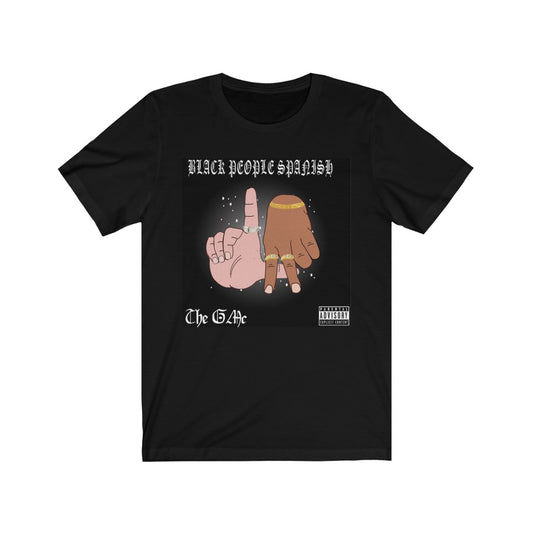 Black People Spanish Unisex Jersey Short Sleeve Tee