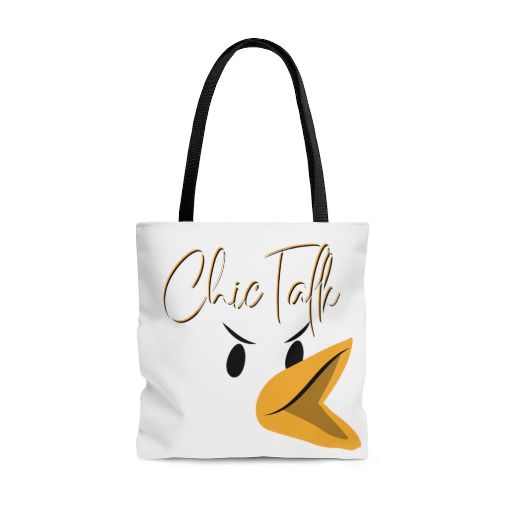 Chic Talk Tote Bag
