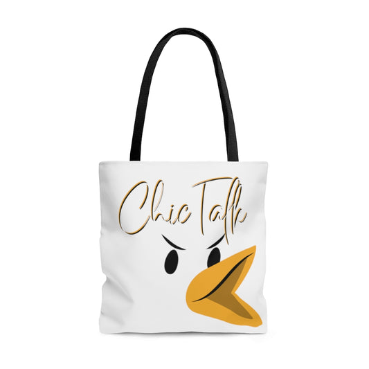 Chic Talk Tote Bag