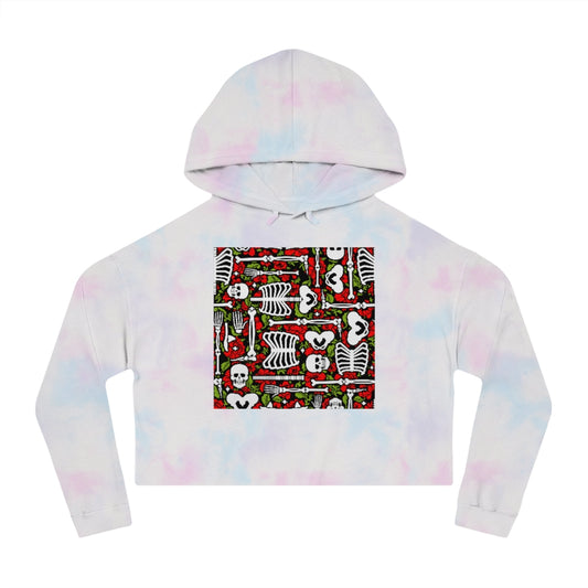 Death Lovely Women’s Cropped Hooded Sweatshirt
