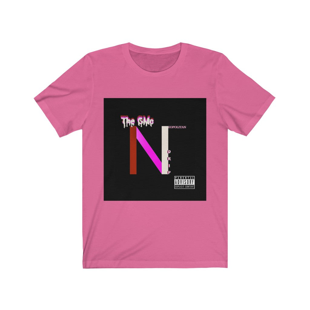 Neopolitan Drip Album Cover Unisex Jersey Short Sleeve Tee