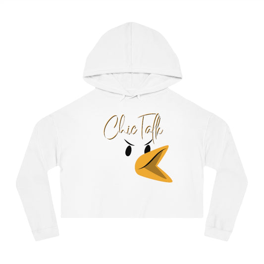 Chic Talk Women’s Cropped Hooded Sweatshirt